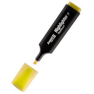Маркер Highlighter D2501, 1-5 мм клиноп. жовтий d2501-08 фото