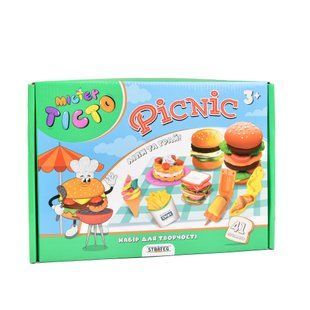 Набір для творчості Містер тісто Picnic Strateg українською мовою (41015) PL-00041776 фото