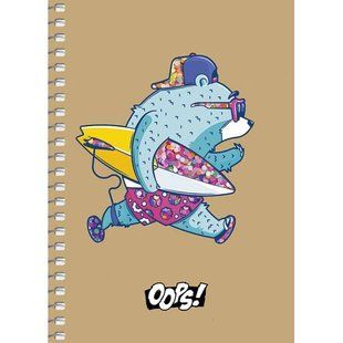 Скетчбук А6/80арк. "Student" КРАФТ обкл.,сп. /A6-SC-080-6121/ без лініювання, крем.блок, ВД-лак, 70г/м2 (4/144) 127555 фото