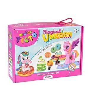 Набір для творчості Містер тісто Magical Unicorn Strateg українською мовою (41021) PL-00041994 фото