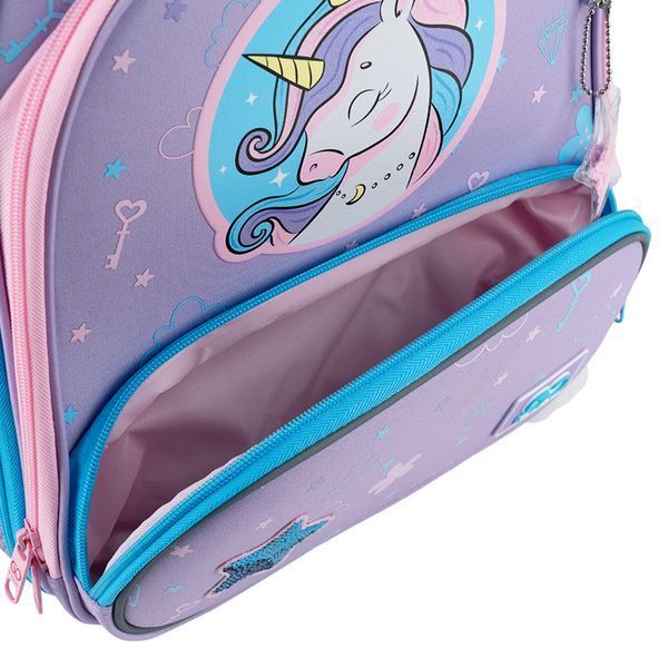 Рюкзак GoPack Education каркасний 597M-3 Fairytale Unicorn go25-597m-3 фото