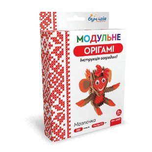 Модульне оригамі "Бумагія" "Мавпочка" /ОМ6209/ (1) 42642 фото