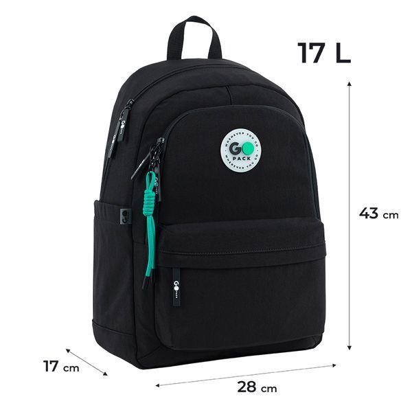 Рюкзак GoPack Education Teens 141L чорний go26-141l-3 фото