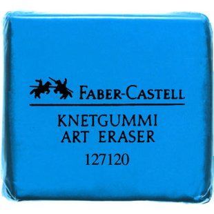 Гумка "Faber-Castell" /127321/ 7021-18 "КЛЯЧКА" КОЛЬОРОВА, у пласт. коробці (18) 33170 фото