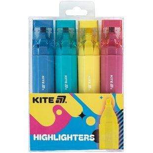 Маркер Highlighter, Kite Creative Trendy Colors, набір 4-х k24-1144-4 фото