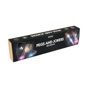 Настільна гра Pegs and Jokers Strateg українською мовою (30348) PL-00043147 фото