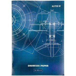 Папір для креслення А3, 10 аркушів, 200г/м2 k23-270 фото