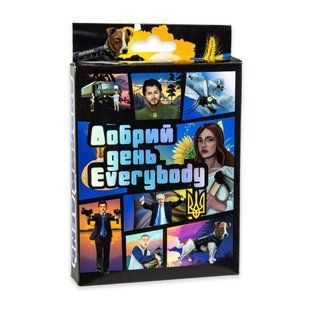Карткова гра Strateg Добрий день Everybody українською мовою (30272) PL-00035907 фото