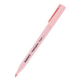 Маркер Highlighter Pastel 2533-A, 2-4 мм клиноп. рожевий 2533-10-a фото