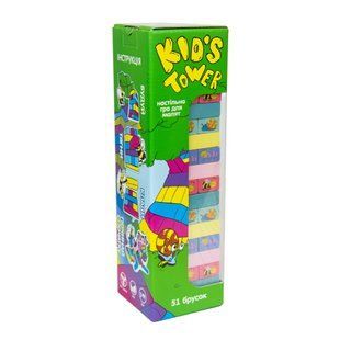 Гра Strateg Kid's Tower дженга українською мовою (30863) PL-00033963 фото