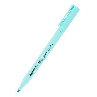 Маркер Highlighter Pastel 2533-A, 2-4 мм клиноп. бірюзовий 2533-09-a фото
