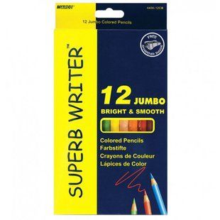 Олівці кольорові "Marco Superb writer" 12 кол. /4400-12СВ/ JUMBO (12/72) 3810 фото