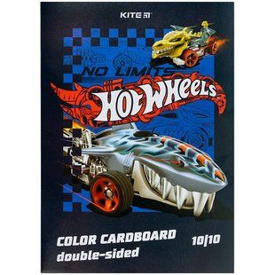 Картон кольор. двостор. (10арк/10кол), А4 HW hw24-255 фото