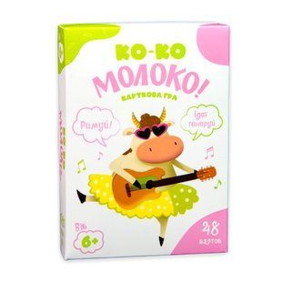 Настільна гра Strateg Коко-Молоко українською мовою (30386) PL-00039495 фото