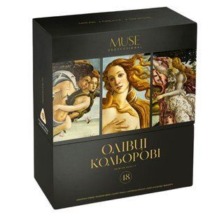 Олівці кольорові "MUSE" 48 кол. /102M-48/ тригранні (1/3) 164619 фото