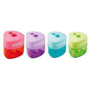 Точилка з контейнером Pastel soft, 1157-А, асорті 1157-a фото