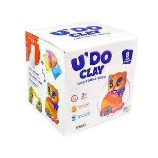 Набір для творчості Strateg "Котик U'DO Clay" (30747) PL-00045815 фото