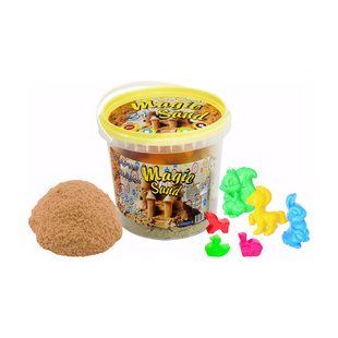 Кінетичний пісок Strateg Magic Sand класичний у відрі 1 кг (372-1) PL-00012498 фото