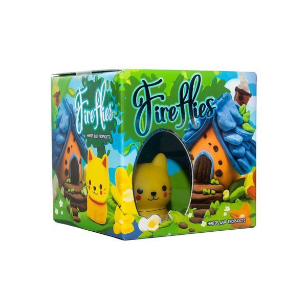 Набір для творчості Strateg Fireflies - кошеня українською мовою (30411) PL-00032873 фото