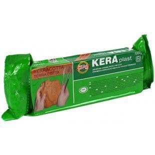 Пластилін "Koh-i-Noor" "Keraplast" 1000g terracota (1/10) 33455 фото