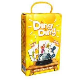 Настільна гра Strateg Ding ding гра українською мово (30324) PL-00035253 фото