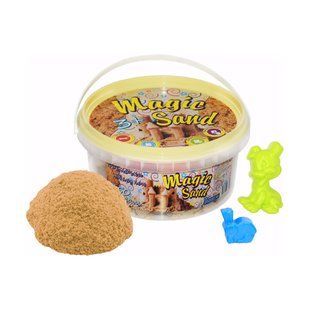Кінетичний пісок Strateg Magic Sand класичний у відрі 350 г (370-1) PL-00012486 фото