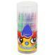 Фломастер-пензлик "Marco Super Washable" 21 кол. /1633-21PD/ в пластиковій банці (1/4/48) 25640 фото 1