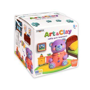 Набір для творчості Strateg Art & Clay Ведмедик (31187) PL-00055560 фото
