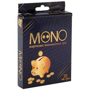 Карткова гра Strateg MONO економічна українською мовою (30569) PL-00031752 фото