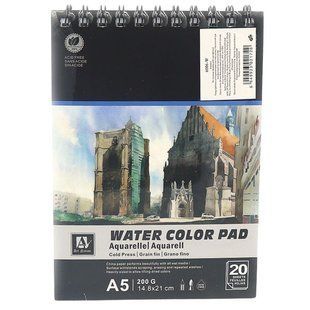 Альбом для акварелі А5/20 "Art Nation" /6006-W/ 200 г/м2 (1/96) 160700 фото