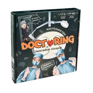 Настільна гра Strateg Doctoring - змагання лікарів українською мовою (30916) PL-00035509 фото