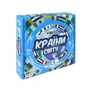 Настільна гра Strateg Країни світу (30952) PL-00052730 фото