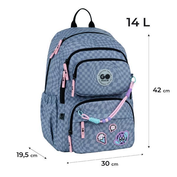 Рюкзак GoPack Education 120M-2 Pixel Mood go26-120m-2 фото